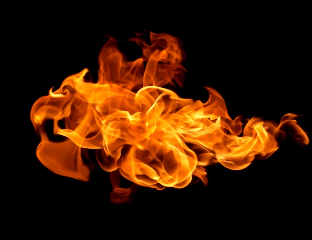 Flame heat fire abstract background