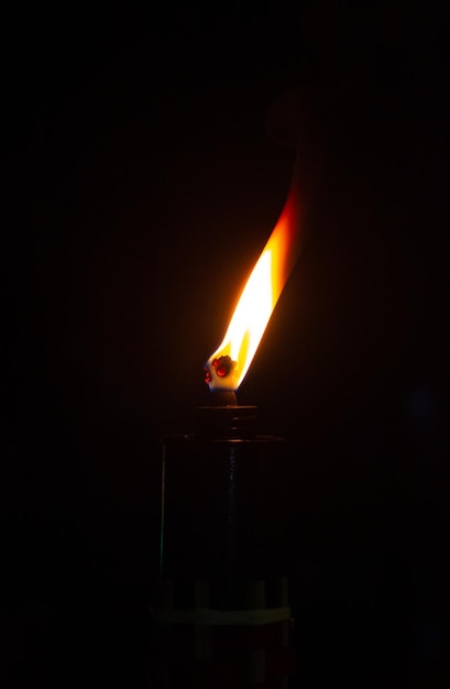 A flame that glows in the darkness