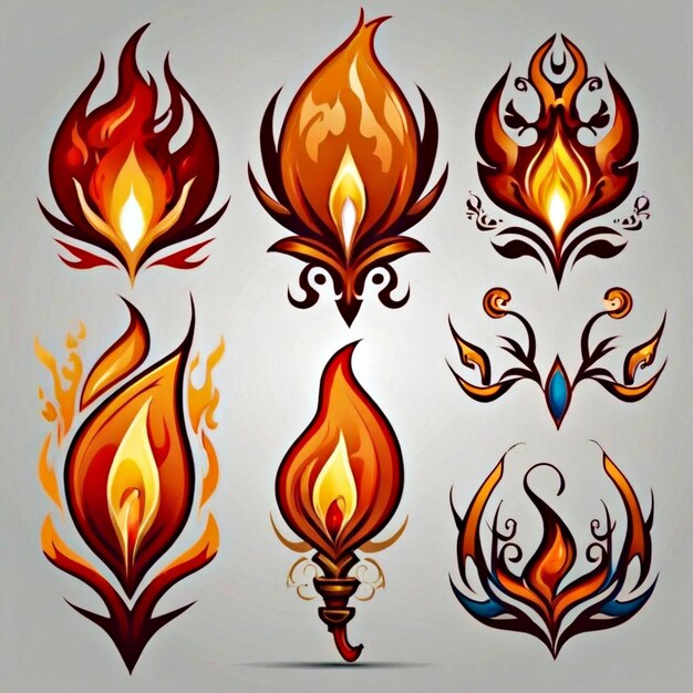 flame vectors