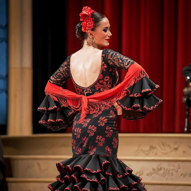 Photo flamenco fashion