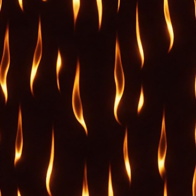 Photo flames on a black background with a black background