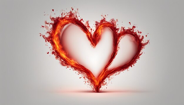 Flaming Heart of Love