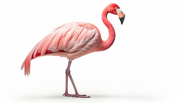 Flamingo Elevation Front View Studio Light Isolated