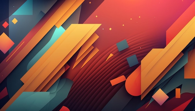 Flat and minimalist Abstract Background simple and creative suitable for a youtube banner