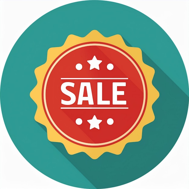 Flat sale badge set Modern Colorful and Attractive Sale Badges for Marketing Promotions