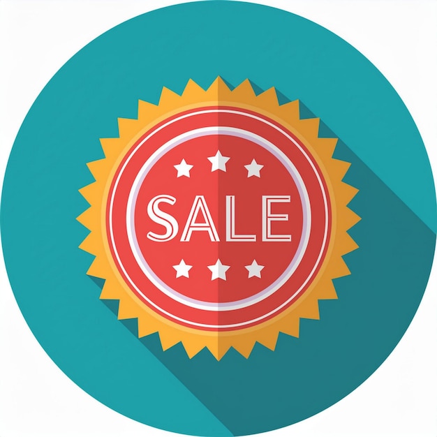 Flat sale badge set Modern Colorful and Attractive Sale Badges for Marketing Promotions