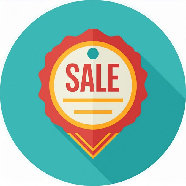 Photo flat sale badge set modern colorful and attractive sale badges for marketing promotions