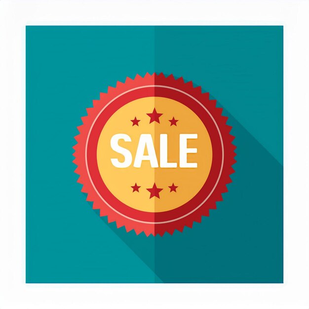 Flat sale badge set Modern Colorful and Attractive Sale Badges for Marketing Promotions