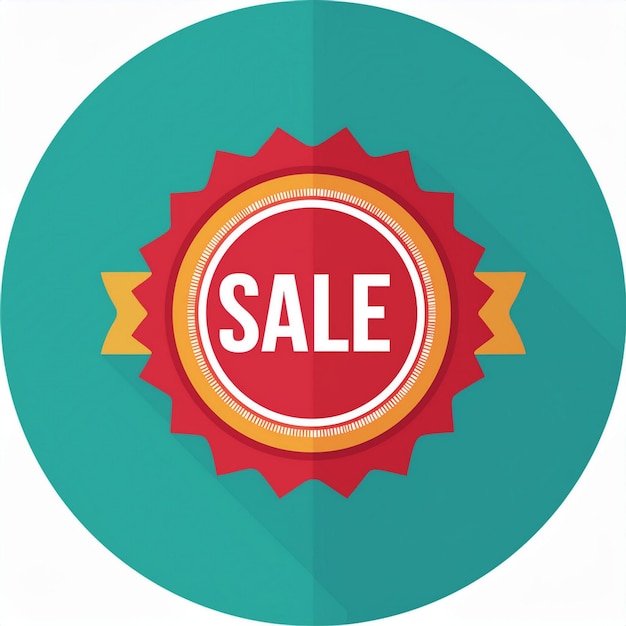 Flat sale badge set Modern Colorful and Attractive Sale Badges for Marketing Promotions