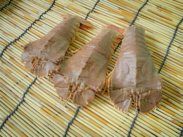 Flathead lobster, thenus orientalis ,oriental flathead lobster ,theninae is a very delicious seafood