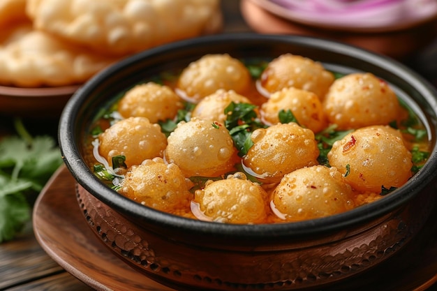 Flavorful Pani Puri Indulgence ar c