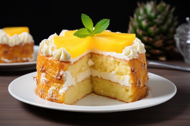 Flavorful pineapple dessert a culinary delight