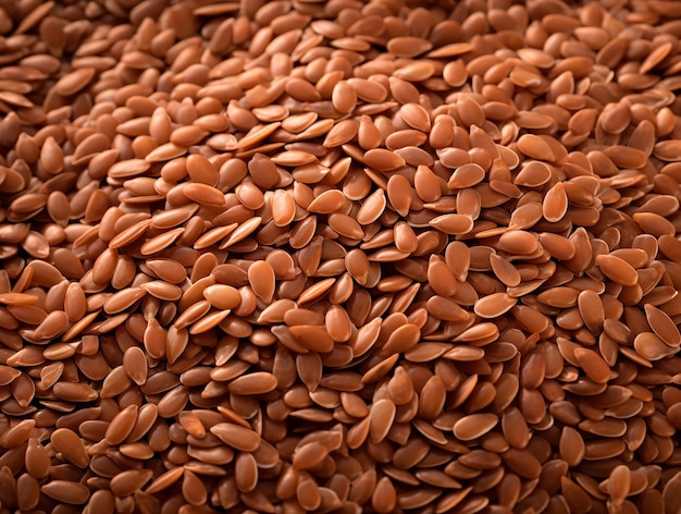 Flaxseeds on a white background highresolution images