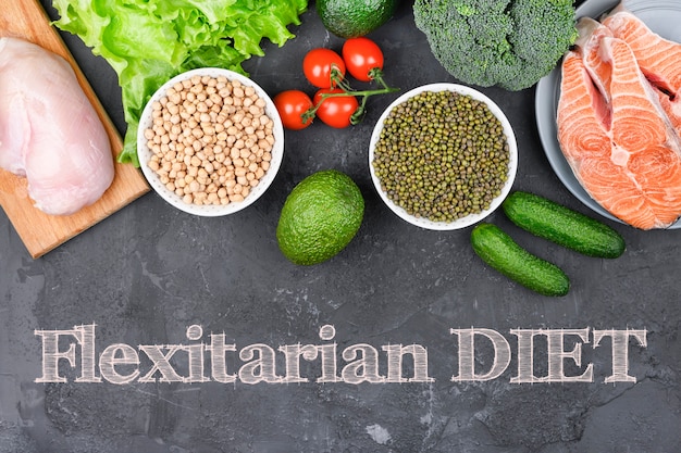 flexitarian diet vetegables and meats