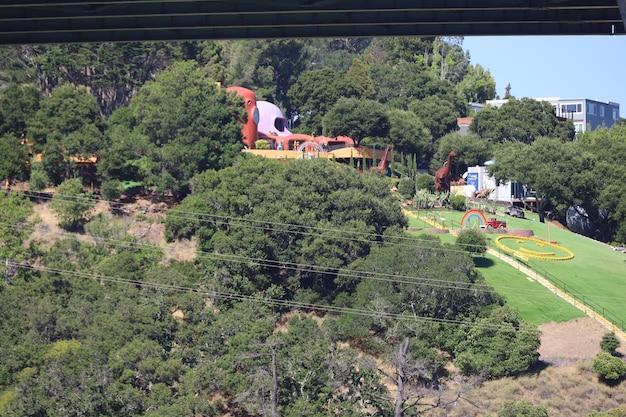 Flintstones house San Mateo California