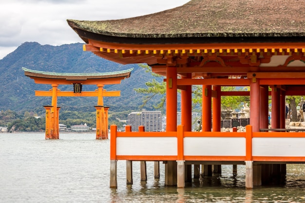 Floating torii Miyajima Hiroshima