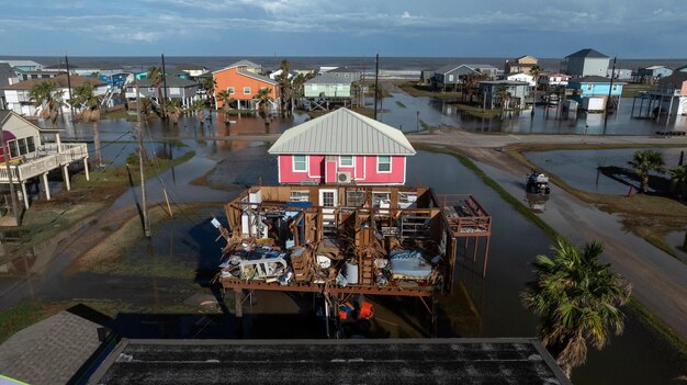 Flood Devastation Leaves Family Homeless After House Engulfed by Rising Waters