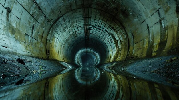 A Flooded and Abandoned Tunnel