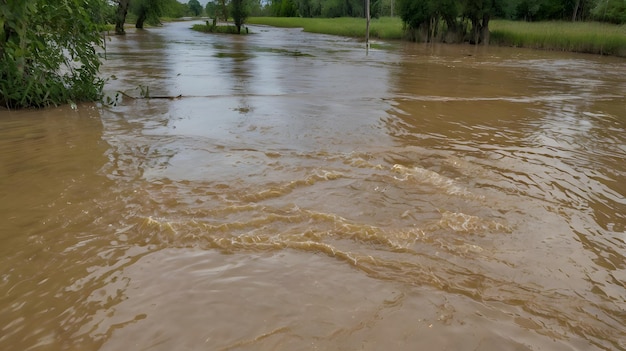 Flooded River