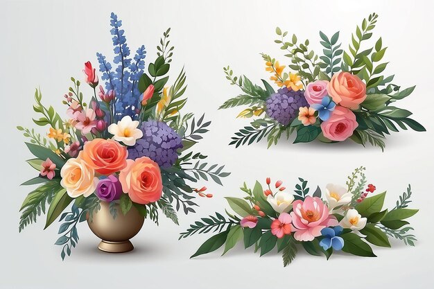 Floral Arrangement Set