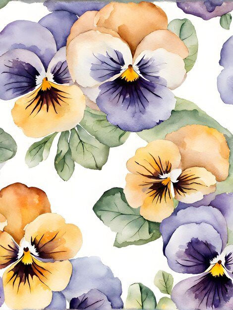 floral boho watercolor art