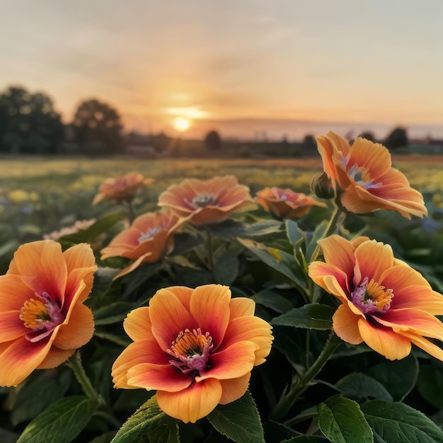 Floral Closeups Golden Hour HD Landscape sunrise photography