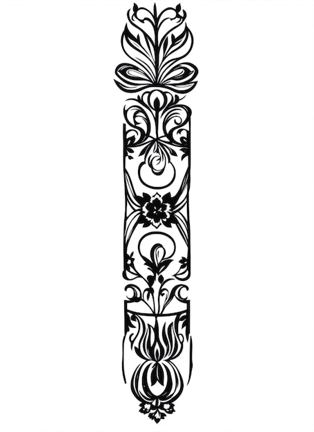 Floral dividers decoration floral motif frame border elements