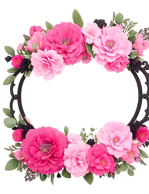 Floral frame Generated by AI