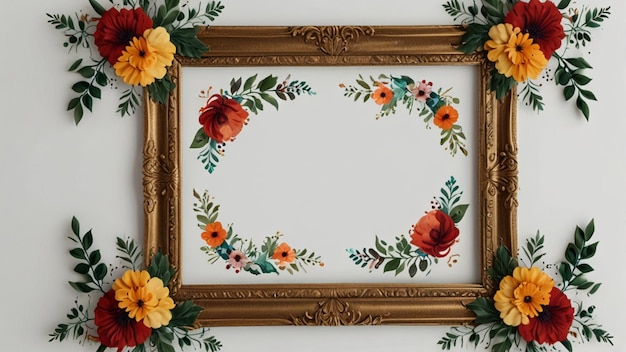 floral frame