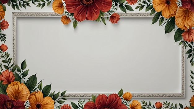 floral frame