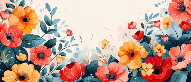 a floral illustration by person