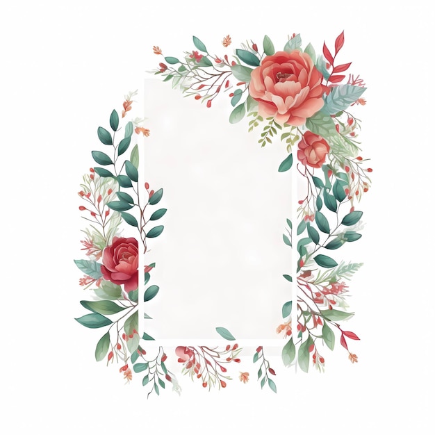 A floral letter i with a white background.