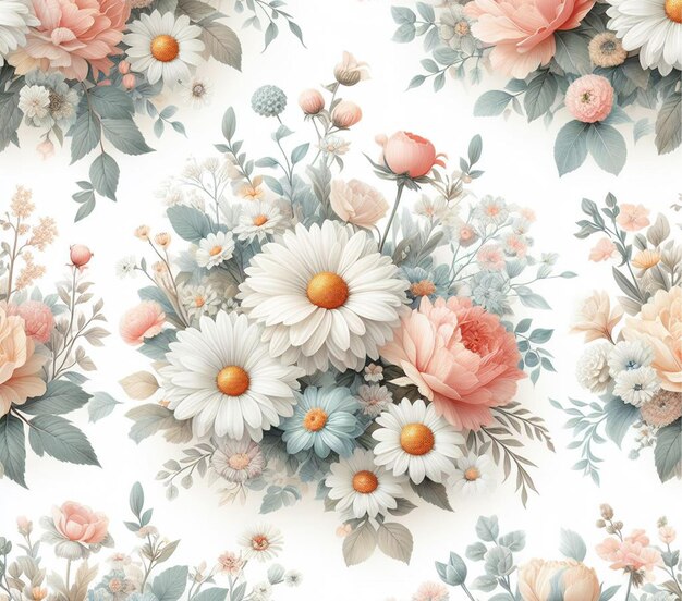 Floral Mothers Day background