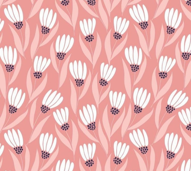 floral pattern blossom fabric textile design flower illustration