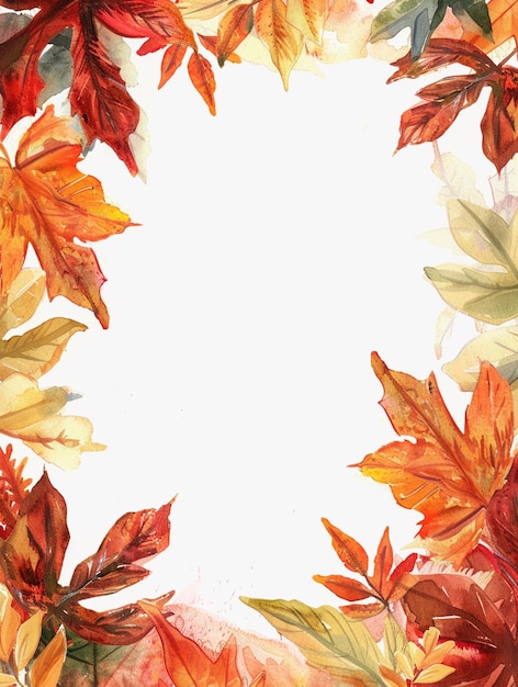 a floral pattern with leaves and the word autumn