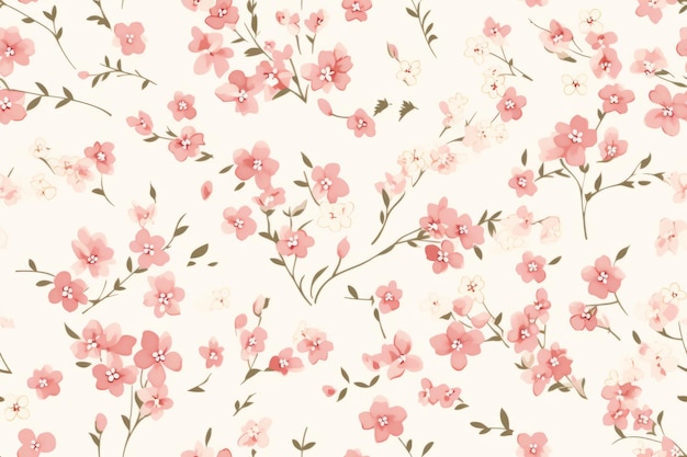 a floral seamles pattern