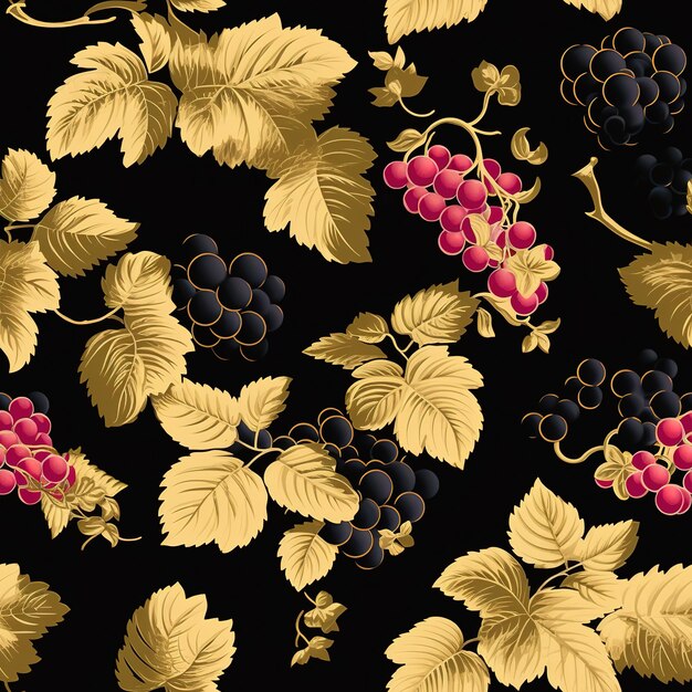 floral seamless pattern illustration