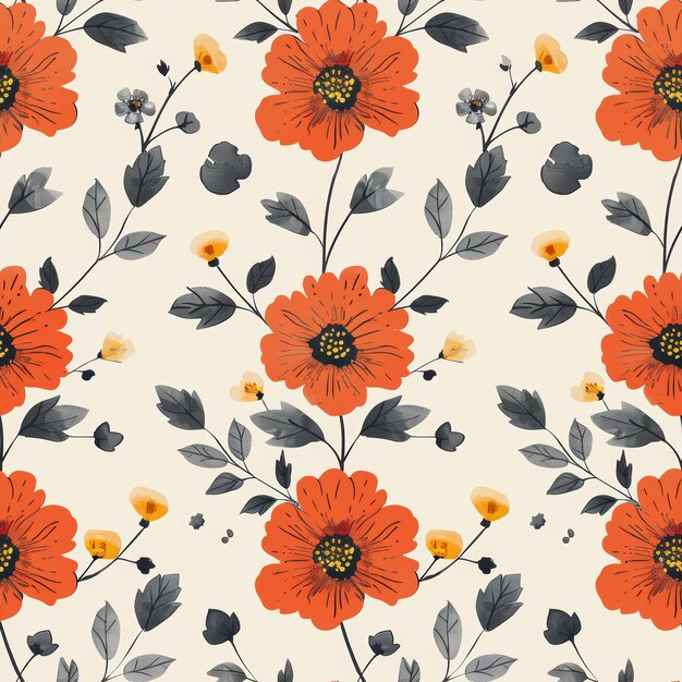 Floral seamless pattern