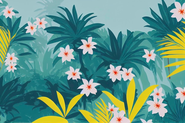 Floral seamless pattern