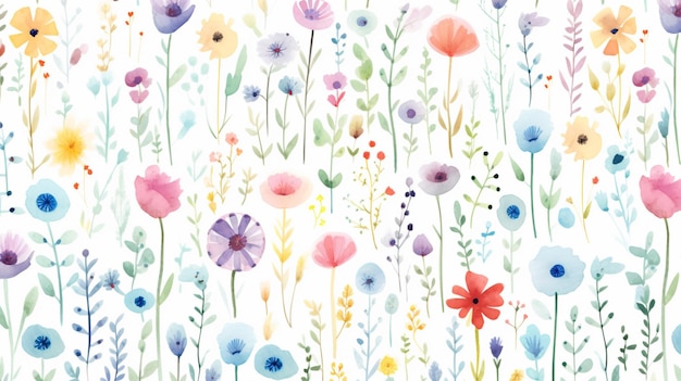 a floral wallpaper by person