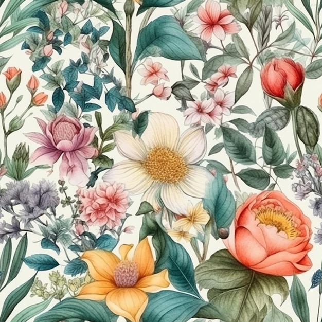 A floral wallpaper that says'flower wallpaper'on it