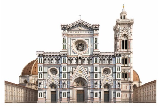 Photo a florence cathedral architecture building tower