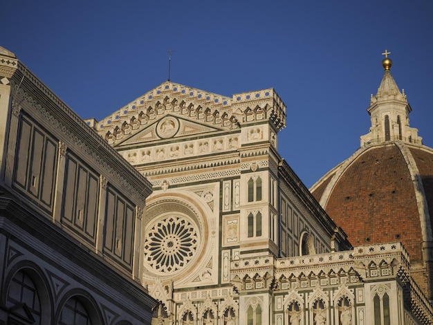 Florence dome basilica santa maria del fiore detail