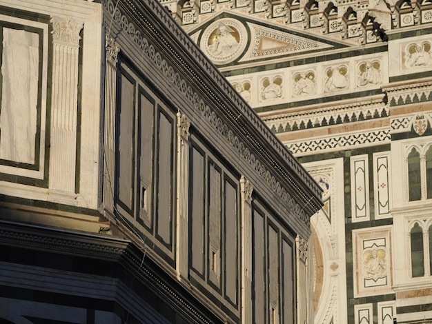 Florence dome santa maria del fiore detail