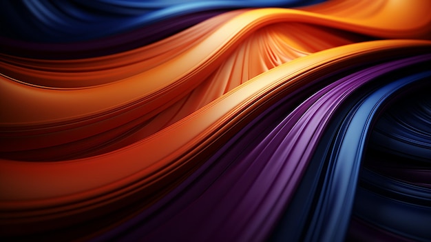 flow background colorful HD 8K wallpaper Stock Photographic Image