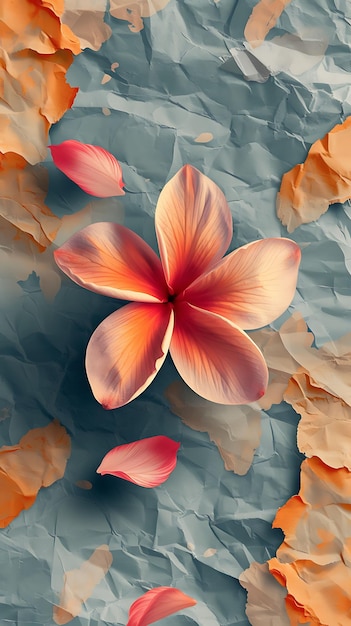 Flower Collage Art A Captivating of Natures Blooms and Creative Expression with Floral Background