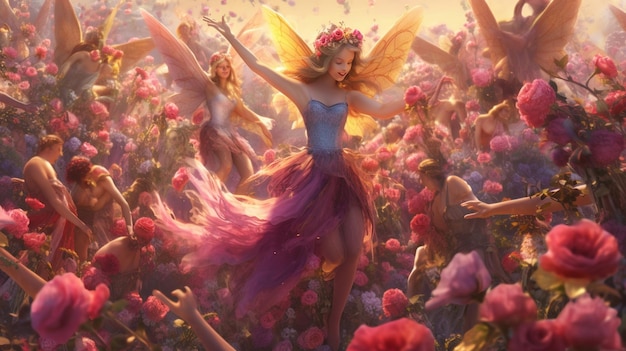 The flower fairies of the flower fairies