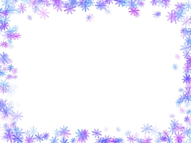 Flower Frame Background Illustration for decoration