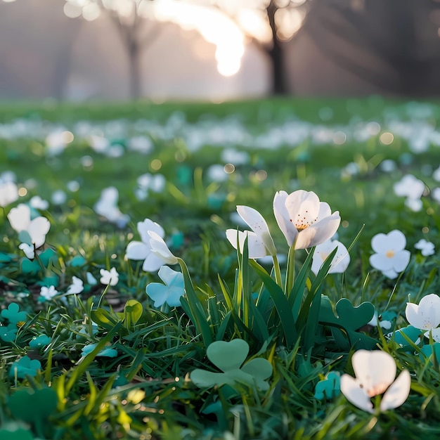 The flower garden for buetiful view