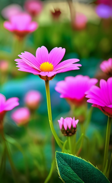 A flower in the garden wallpapers